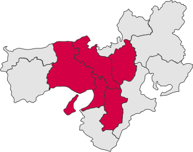 壁紙（クロス）・エコカラット・壁の原状回復の施工対応エリア